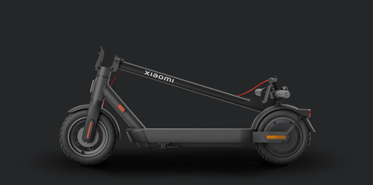 Le scooter électrique Xiaomi 4 Pro (2ème génération) peut se plier. (Source de l'image : Xiaomi)