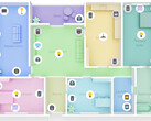 La nouvelle interface de SmartThings : un plan d'étage en 3D montrant tous vos gadgets connectés (Source : Samsung)
