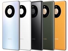 Le Huawei Mate 40 Pro est disponible en Mystic Silver, White, Black, Olive Green et Sunflower Yellow. (Source de l&#039;image : Huawei)