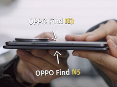 Le OnePlus Open 2 devrait adopter le même design ultrafin que l'Oppo Find N5. (Source de l'image : Oppo)