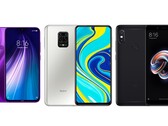 Les Redmi Note 8, Note 9S et Note 5 Pro disposent de ROMs personnalisées basées sur Android 11. (Source de l'image : Xiaomi - édité)