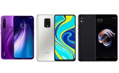 Les Redmi Note 8, Note 9S et Note 5 Pro disposent de ROMs personnalisées basées sur Android 11. (Source de l'image : Xiaomi - édité)