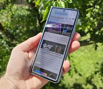 L'écran externe du Galaxy Z Fold5