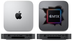 La variante Intel du Mac Mini pourrait bientôt être remplacée par une offre Apple M1X. (Image source : Apple - édité)