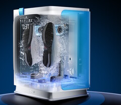 Le Brolan Smart Shoe Cleaning Robot 1.0 lave et sèche automatiquement les chaussures. (Source de l'image : Brolan)