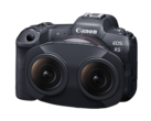 Le nouvel objectif pourrait rendre l'EOS R5 VR-ready. (Source : Canon)