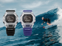 Casio a lancé les montres GBX-100S (photo) en Europe, et elles arrivent également aux États-Unis. (Source de l&#039;image : Casio)