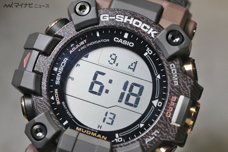 La montre Casio G-Shock Mudman GW-9502KJ-8. (Source de l'image : MyNavi News)