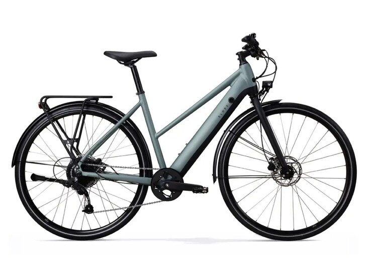 Le vélo électrique Decathlon Elops LD500E à cadre bas. (Image source : Decathlon)