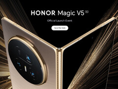 Le Magic V5 sera lancé en Malaisie le 15 juillet. Photo : une image promotionnelle du téléphone pliable. (Source de l&#039;image : Honor)