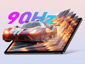 La tablette P50T 2026 coûte un peu plus de 100 $. Sur la photo : une image promotionnelle mettant en avant l’écran 90 Hz.