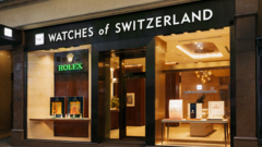 Magasin Watches of Switzerland à Melbourne. Image de référence (Source de l&#039;image : Watches of Switzerland)