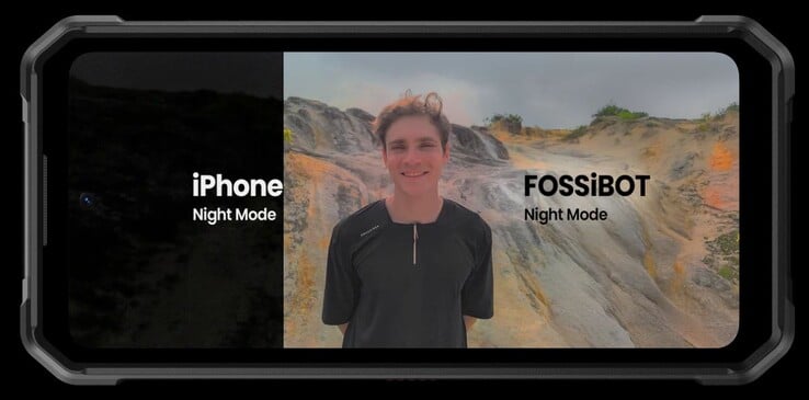 ... est conçu pour offrir une photographie nocturne de haute qualité (Image source : Fossibot)