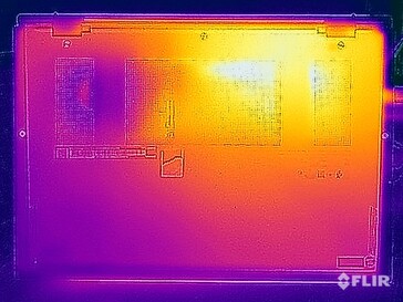 Test de résistance aux températures de surface (en bas)