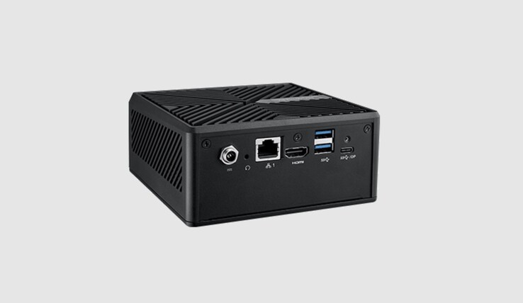 Le mini PC UBX-330M d'Advantech est doté d'un grand nombre de ports. (Source de l'image : Advantech)