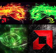 AMD vs NVIDIA (Source d&#039;image : informaticaxtutti.it)