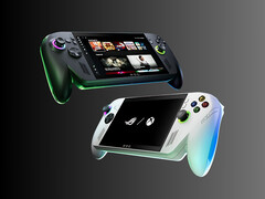 Les Asus ROG Xbox Ally et Xbox Ally X (photo). (Source de l'image : Asustek Computer - Edited)