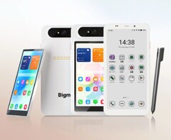 Le Bigme HiBreak Dual 3 est équipé d’un petit écran amovible.