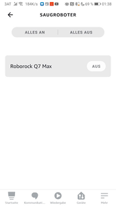 Le Roborck Q7 Max se connecte rapidement à Alexa