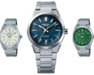 Les montres mécaniques Casio Edifice EFK-100 seront apparemment lancées en trois coloris : blanc arctique, bleu océan et vert profond. (Source de l'image : Casioblog)