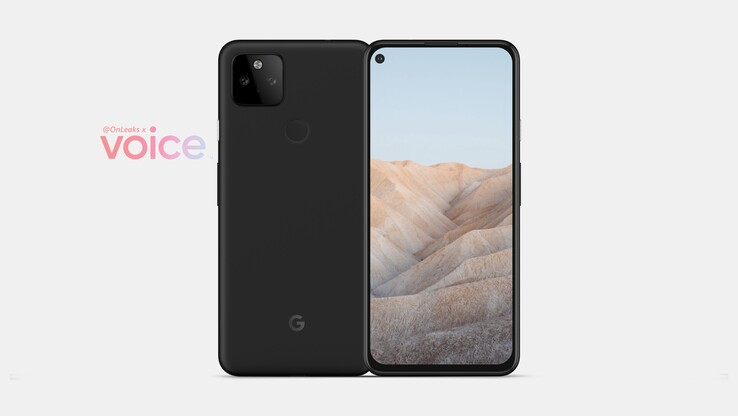 Google Pixel 5a (image via @OnLeaks)