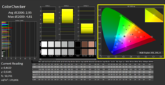 CalMAN - ColorChecker (calibré)