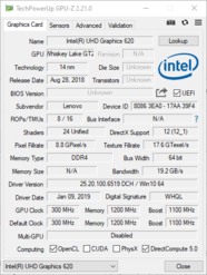 Lenovo Flex 14 - GPU-Z.