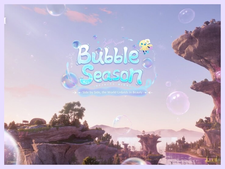 La saison des bulles d'Infinity Nikki, de belles aventures pour les duos. (Infinity Nikki via Youtube)