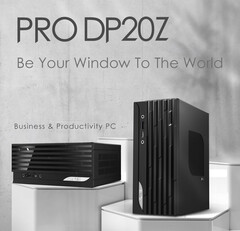 Le MSI Pro DP20Z est disponible avec trois APU Ryzen 5000. (Image source : MSI)