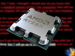 Les processeurs grand public Zen 7 s'appuieront sur un nouveau socket AM6. (Source de l'image : AMD, Moore's Law Is Dead, édité)