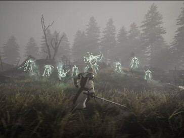 Les combats semblent un peu plus rapides et plus agressifs dans la bande-annonce que dans Breath of the Wild. (Illustration : une capture d’écran de la bande-annonce officielle d’ArcheAge Chronicles.)