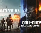 Les boîtes de Battlefield 6 et Call of Duty côte à côte (Source d'image : EA, Activision avec modifications)