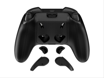 Boutons arrière interchangeables sur la manette Clutch Talon.