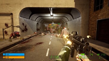 Photo : une capture d'écran du jeu Codename CURE II.