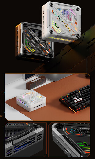 Design du mini PC (Source de l'image : AOOSTAR)