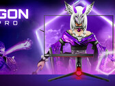 L'AGON PRO AG274QS est équipé de l'éclairage RVB habituel d'AOC. (Image source : AOC)