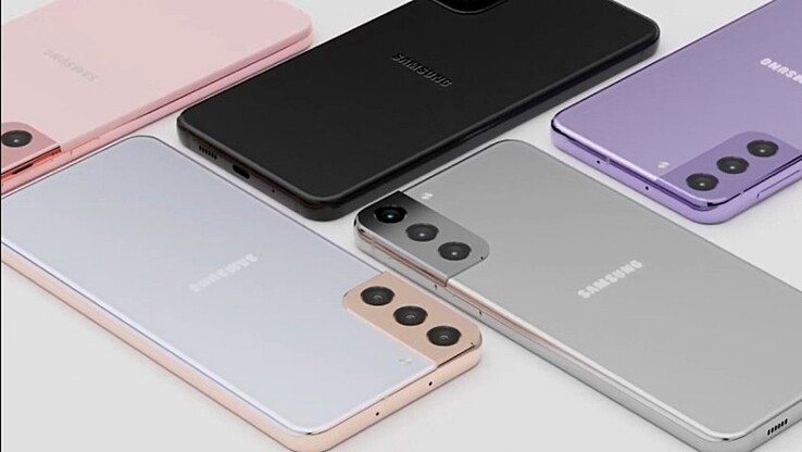 Les options de couleurs du Galaxy S21 sont censées être les mêmes. (Source : Twitter)