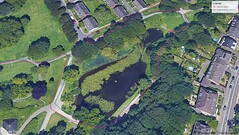 Mesure GNSS : étang