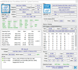 Acer TravelMate X3410 - HWiNFO64.