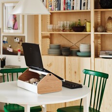 Meuble de rangement pour jeux vidéo IKEA YXSTABY, coffre à outils