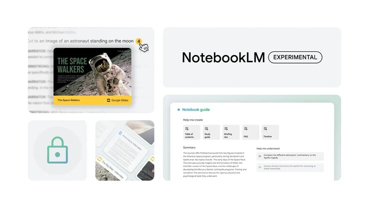 L'IA multimodale élargit les fonctionnalités de NotebookLM (Source : Google)