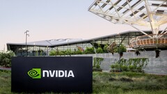 La puce H20 ne peut plus être modifiée, a confirmé Nvidia. Le siège de Nvidia. (Source de l'image : Nvidia)