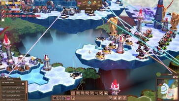 Sur la photo : une capture d'écran du jeu Scorchlands.