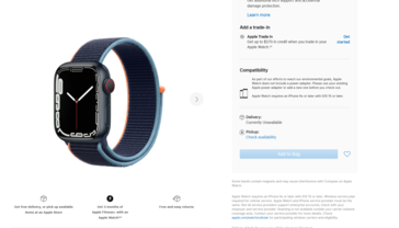 De nombreux styles de montres Apple sont affectés par de longs délais d'expédition en ce moment. (Source : Apple)