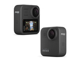 GoPro développe activement une caméra Max de deuxième génération, illustrée de façon originale. (Source de l'image : GoPro)