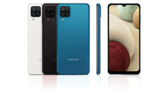 Le Galaxy A12. (Source : Samsung)