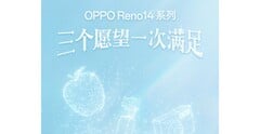 La série Reno14 est sur le point de devenir officielle. (Source de l&#039;image : Oppo)