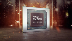 Ryzen 5 6600H n&#039;est que 5 % plus rapide que le Ryzen 5 5600H, ce qui donne l&#039;impression d&#039;un changement de marque à bien des égards (Image source : AMD)