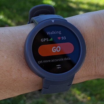 Amazfit Verge Lite - Recherche GPS.