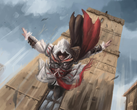 Le jeu Assassin's Creed, aujourd'hui annulé, avait pour nom de code "Project Scarlet". Illustration : fan art d'Ezio Auditore dans la série AC. (Source de l'image : u/artofani via r/IndianGaming)
